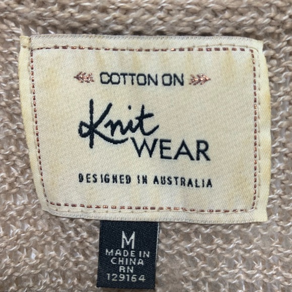 Cotton On Knitwear Cardigan, Size M - Picture 3 of 6